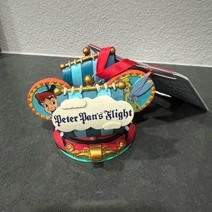 Peter Pan’s Flight Disney Sketchbook Mickey Ears Ornament Collection